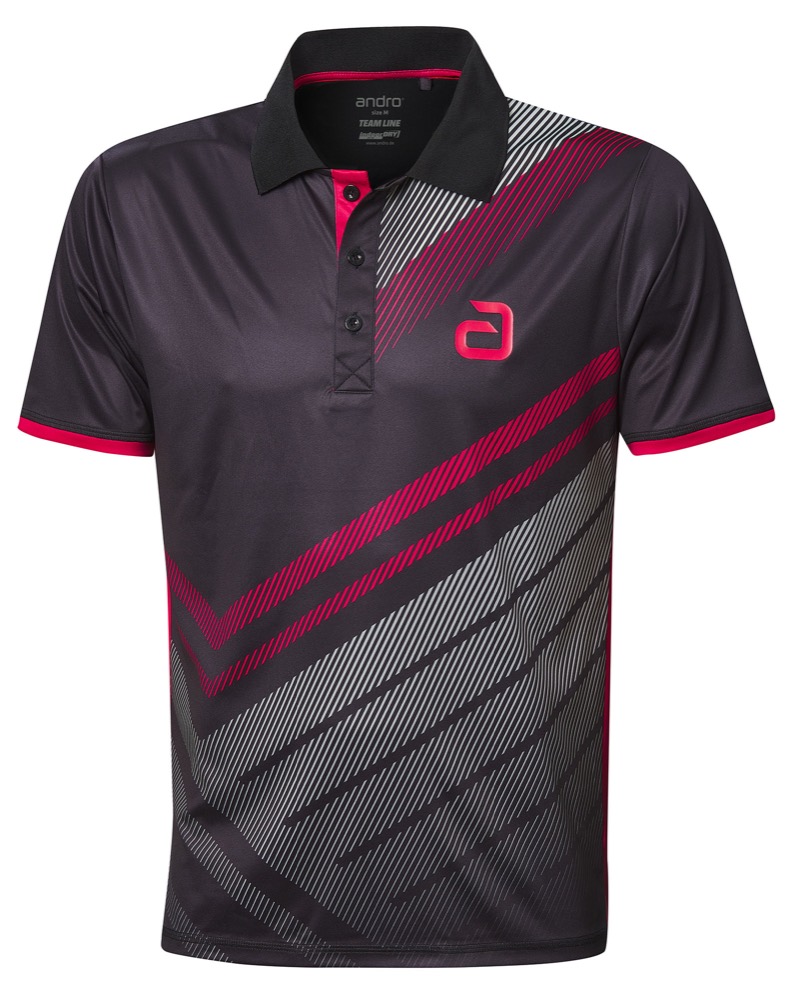 andro Trikot Liska черно / червено