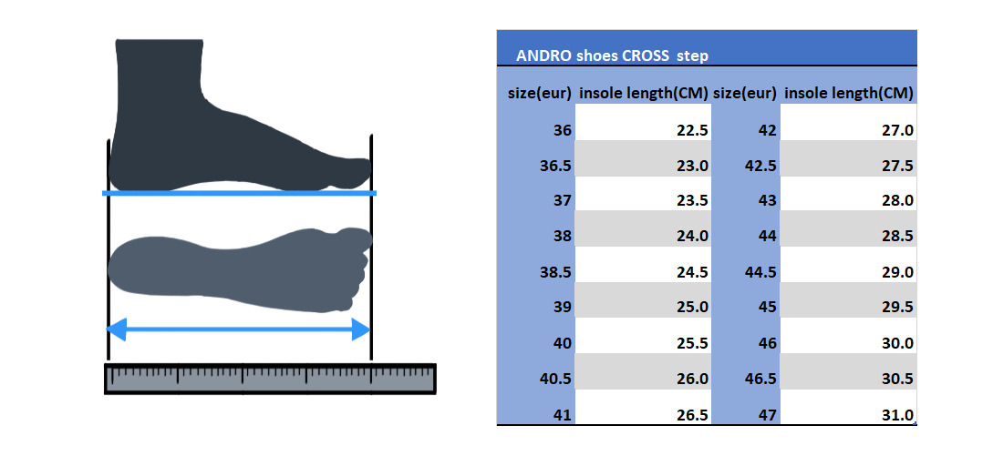 andro Cross Step 2 / черно / неоново червено