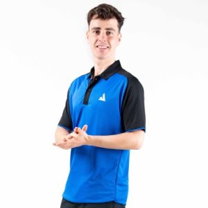 Joola Polo Team 26 / черно / синьо