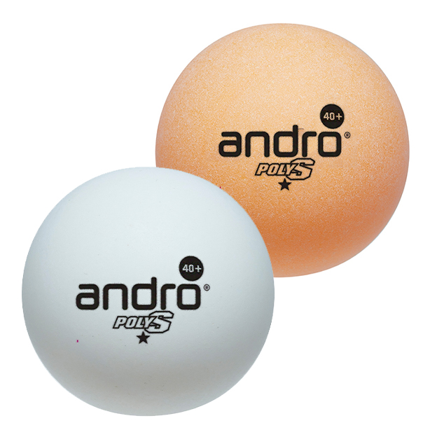 andro® Trainingsball * Poly S 40+ 72 бр. бели