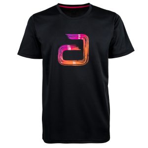 andro T-Shirt Chingo / черно/лилаво оранжево