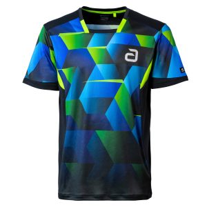 andro Shirt Nagaja / синьо / зелено